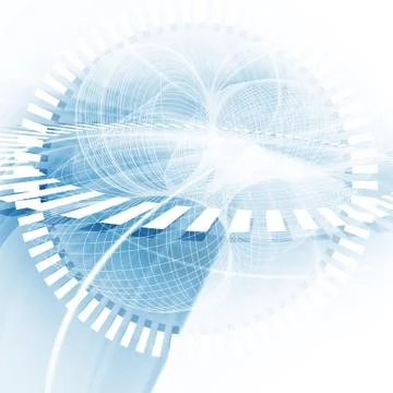 Futuristic Background Illustrazione stock