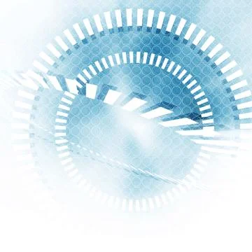 Futuristic Background Stock Illustration