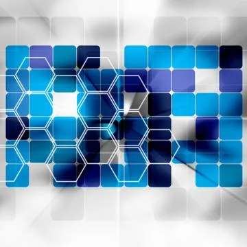 Futuristic Background Stock Illustration