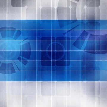 Futuristic Background Stock Illustration