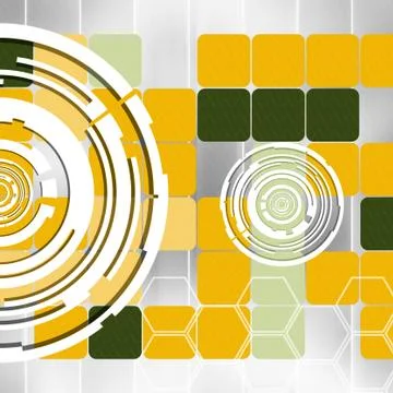 Futuristic Background Stock Illustration