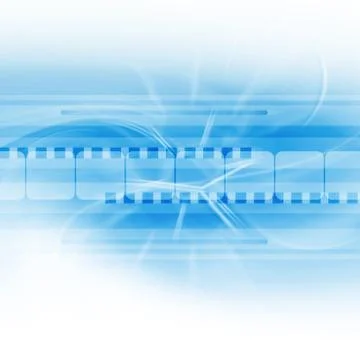 Futuristic Background Stock Illustration