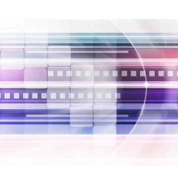 Futuristic Background Stock Illustration