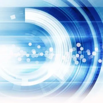 Futuristic Background Stock Illustration