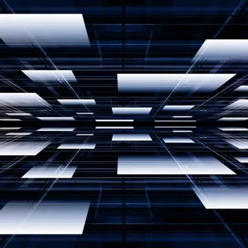 Futuristic Background Stock Illustration