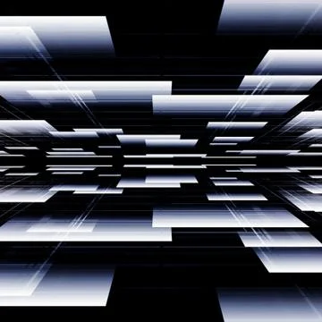 Futuristic Background Stock Illustration