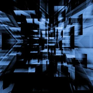 Futuristic Background Stock Illustration