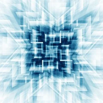 Futuristic Background Stock Illustration