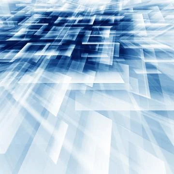 Futuristic Background Stock Illustration