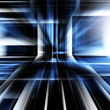 Futuristic Background Stock Illustration