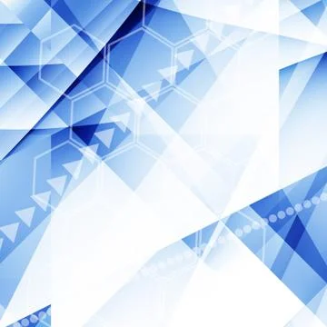 Futuristic Background Stock Illustration