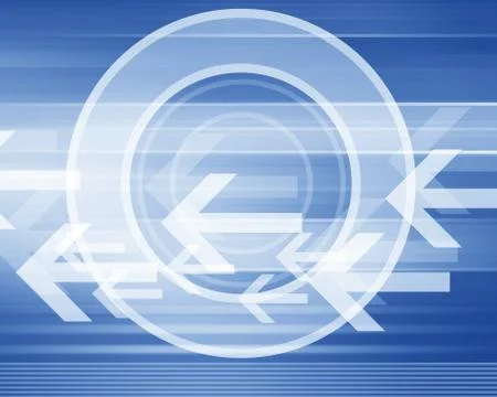 Futuristic Background Stock Illustration