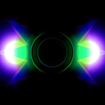 Futuristic Background Stock Illustration