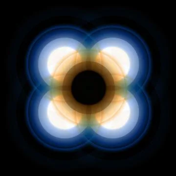 Futuristic Background Stock Illustration