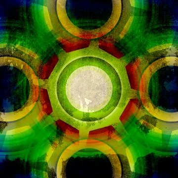 Futuristic Background Stock Illustration