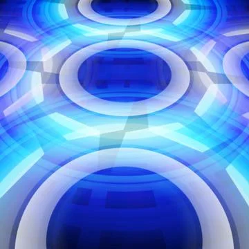 Futuristic Background Stock Illustration