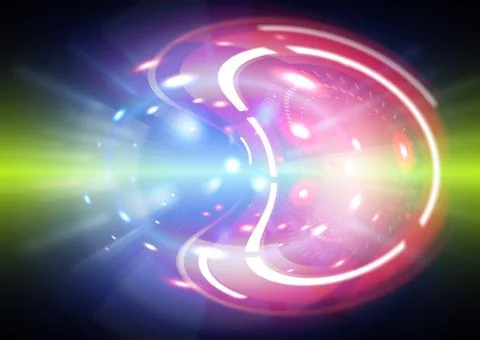 Futuristic Background Stock Illustration