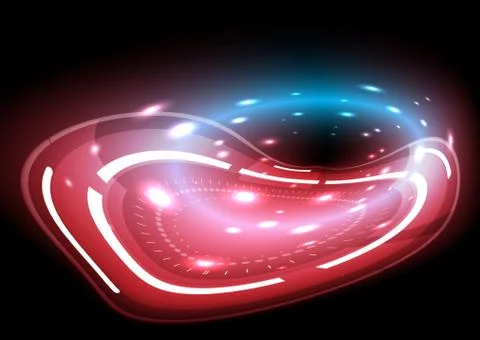 Futuristic Background Stock Illustration