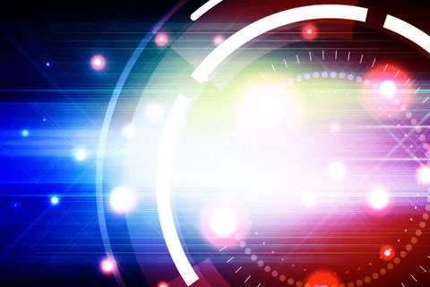 Futuristic Background Stock Illustration