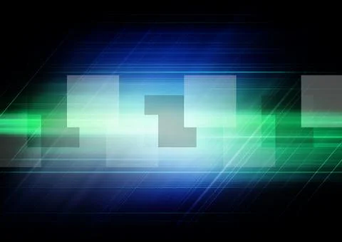 Futuristic Background Stock Illustration