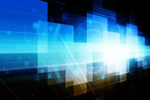 Futuristic Background Stock Illustration