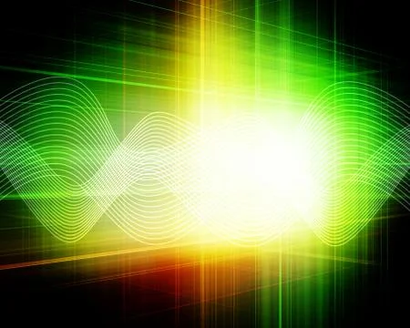 Futuristic Background Stock Illustration