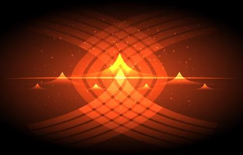 Futuristic Background Stock Illustration