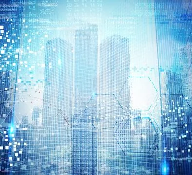 Futuristic background 스톡 일러스트