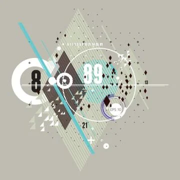 Futuristic background Stock Illustration