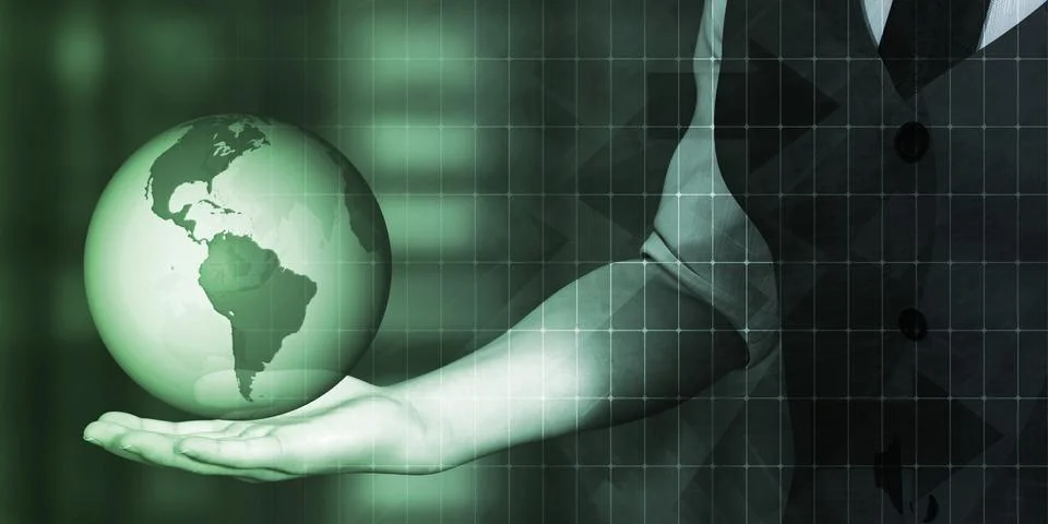 Futuristic Background Illustrazione stock