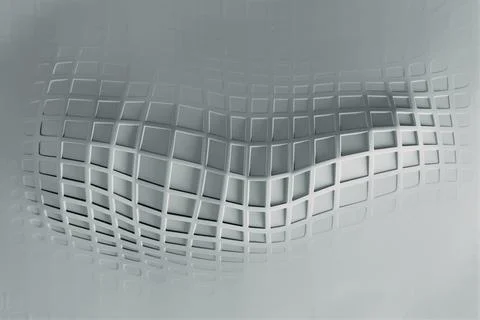 Futuristic background with lines and abstract low-poly, polygonal triangular Stock Illustration