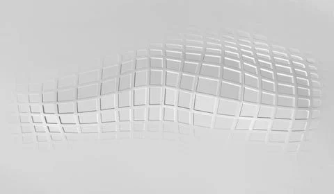 Futuristic background with lines and abstract low-poly, polygonal triangular  Stock Illustration