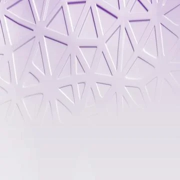 Futuristic background with lines and abstract low-poly, polygonal triangular  Stock Illustration