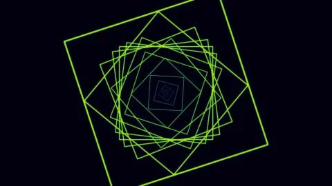 Futuristic background of Motion squares. Motion lines abstract background Stock Illustration