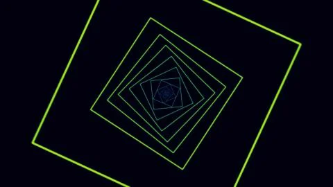 Futuristic background of Motion squares. Motion lines abstract background Illustrazione stock