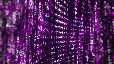 Futuristic background from purple shining dots. Abstract mesh background. B.. Stock Illustration