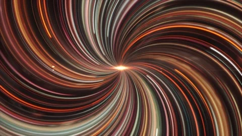 Futuristic background with a spinning colorful vortex, seamless loop. Animation Stock Footage 157283465