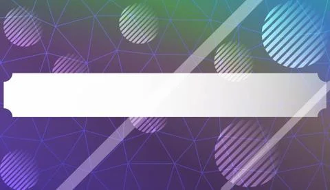 Futuristic background with triangles, line, circle, space for text. Modern de Stock Illustration