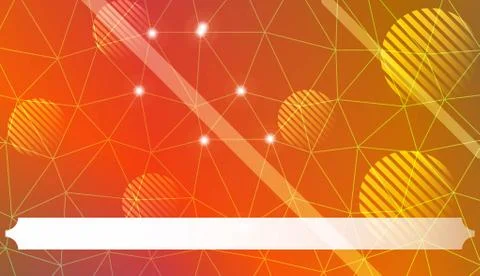 Futuristic background with triangles, line, circle, space for text. Modern de Stockillustratie