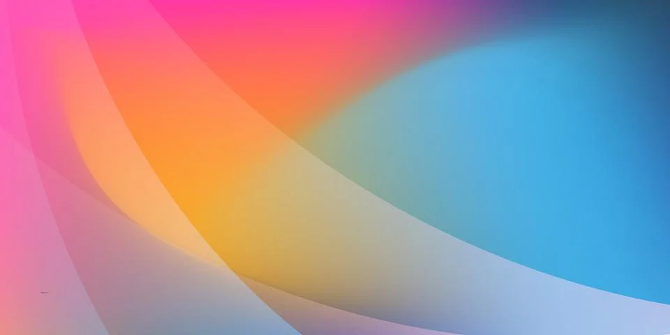 A futuristic background with a vibrant gradient of brown, purple, blue tone.. Stock Illustration
