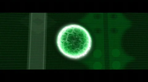 Futuristic ball Stock Footage 486433