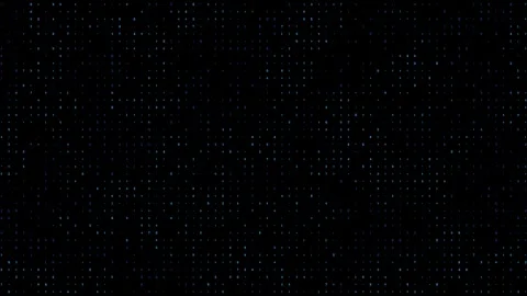 Futuristic Binary Number Grid Data Flow Stock Footage 315388556