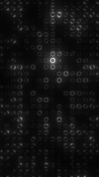 Futuristic black and white tech dial matrix background vertical wallpaper 스톡 일러스트