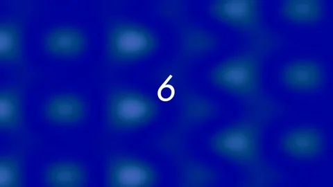 Futuristic blue abstract background animation with glowing numeric patterns Stock Footage 342093819