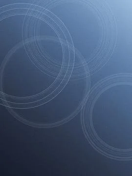 Futuristic blue abstract background with flowing circle wave lines, creatin.. Stock Illustration