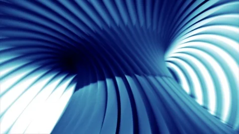 Futuristic blue alien form fantasy Stock Footage 90685824