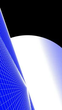 Futuristic blue architectural geometric line pattern Stock Illustration