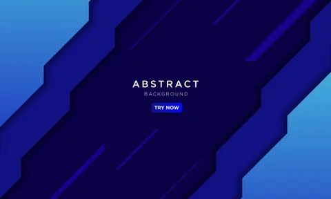 Futuristic blue background with modern shape, future robotic concept wallpaper. Stock Illustration