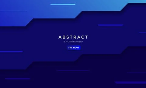 Futuristic blue background with modern shape, future robotic concept wallpaper. 스톡 일러스트