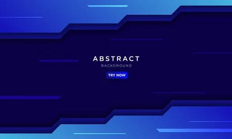 Futuristic blue background with modern shape, future robotic concept wallpaper. Stock Illustration